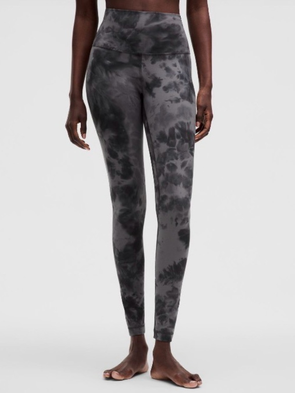 Lululemon Align High Rise Pant 28” size 10 Diamond Dye Pitch Grey Graphite Gray